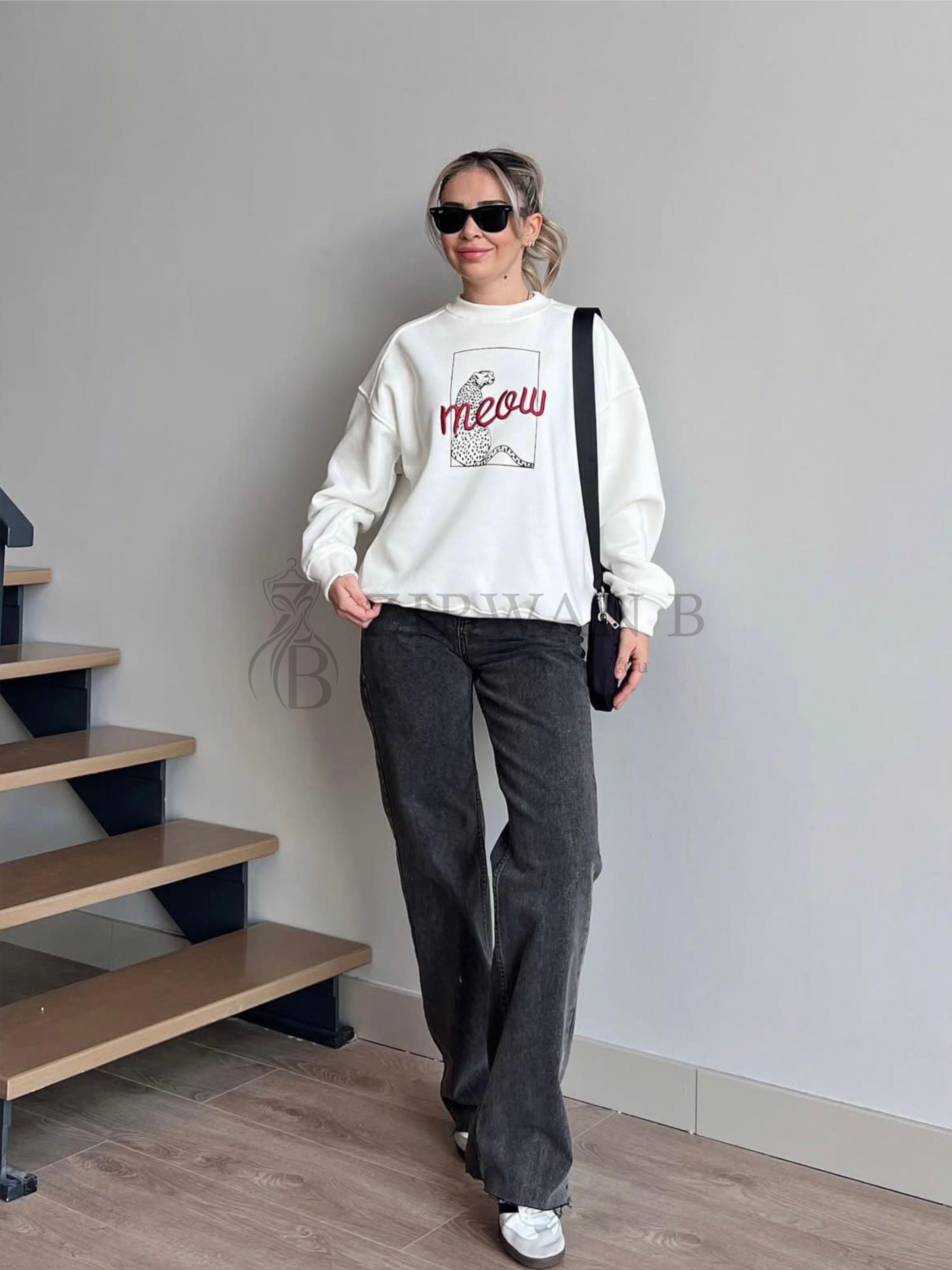 MEOW Fleece Sweatshirt