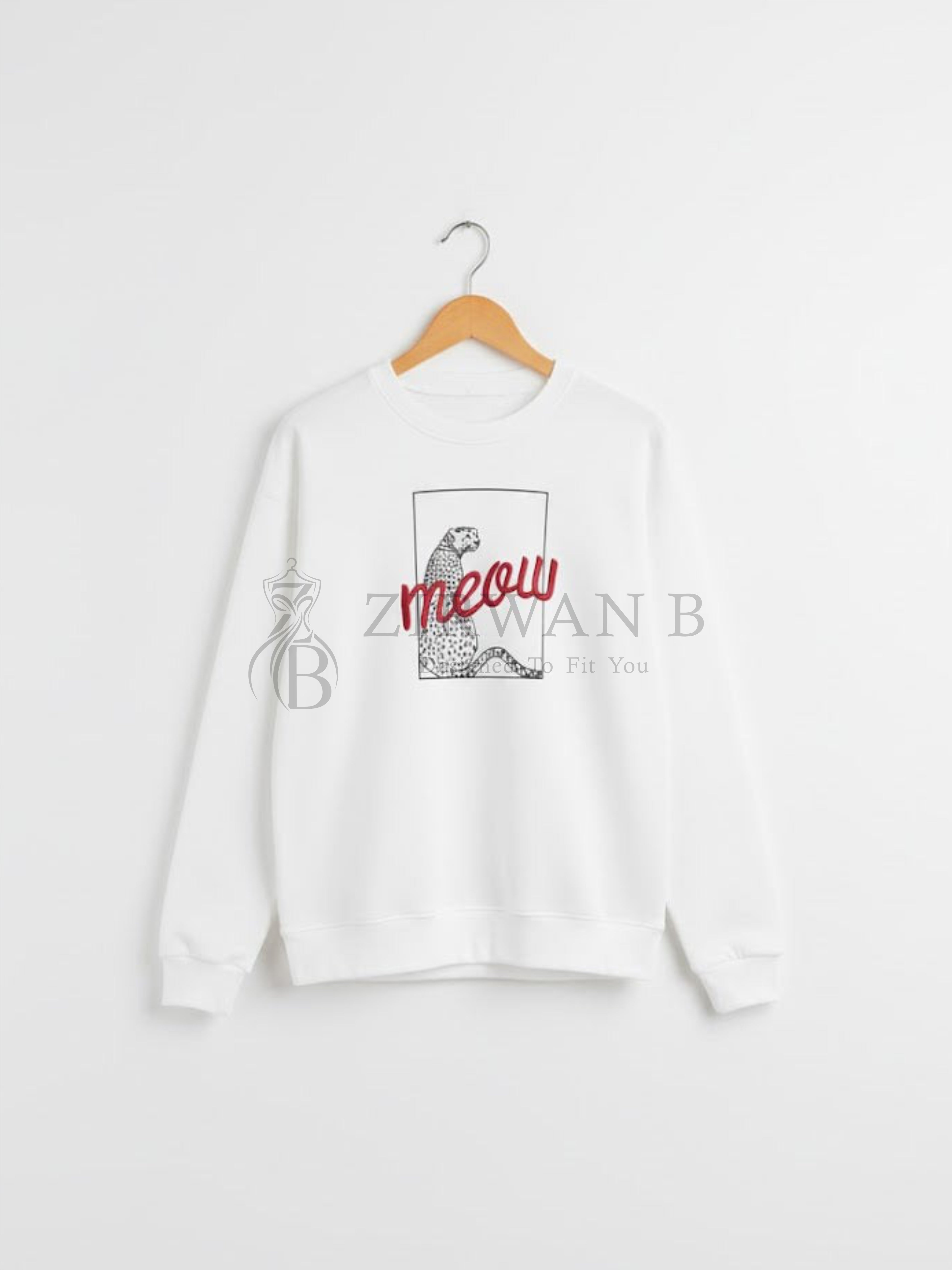 MEOW Fleece Sweatshirt