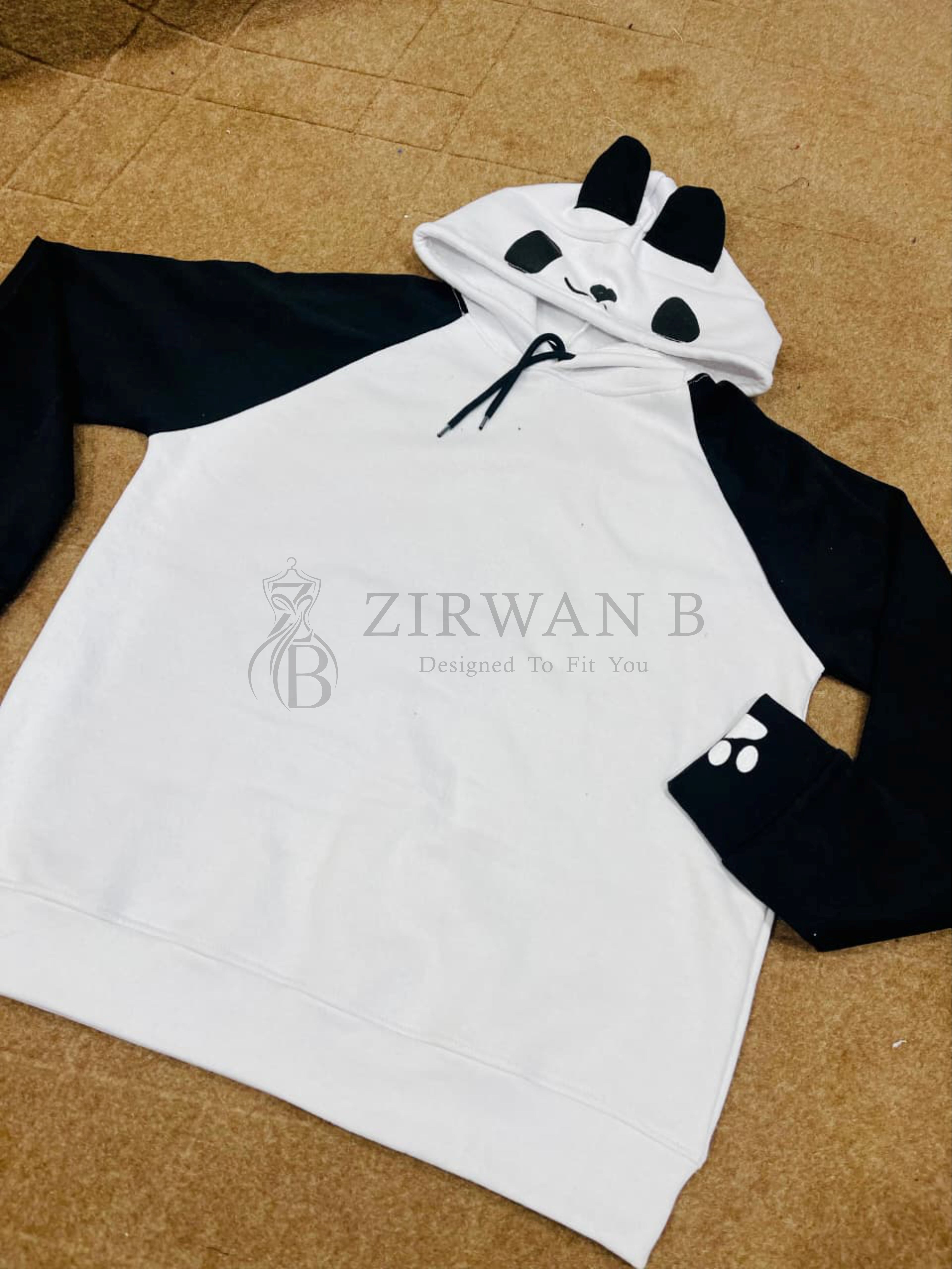Cozy Panda Fleece Hoodie