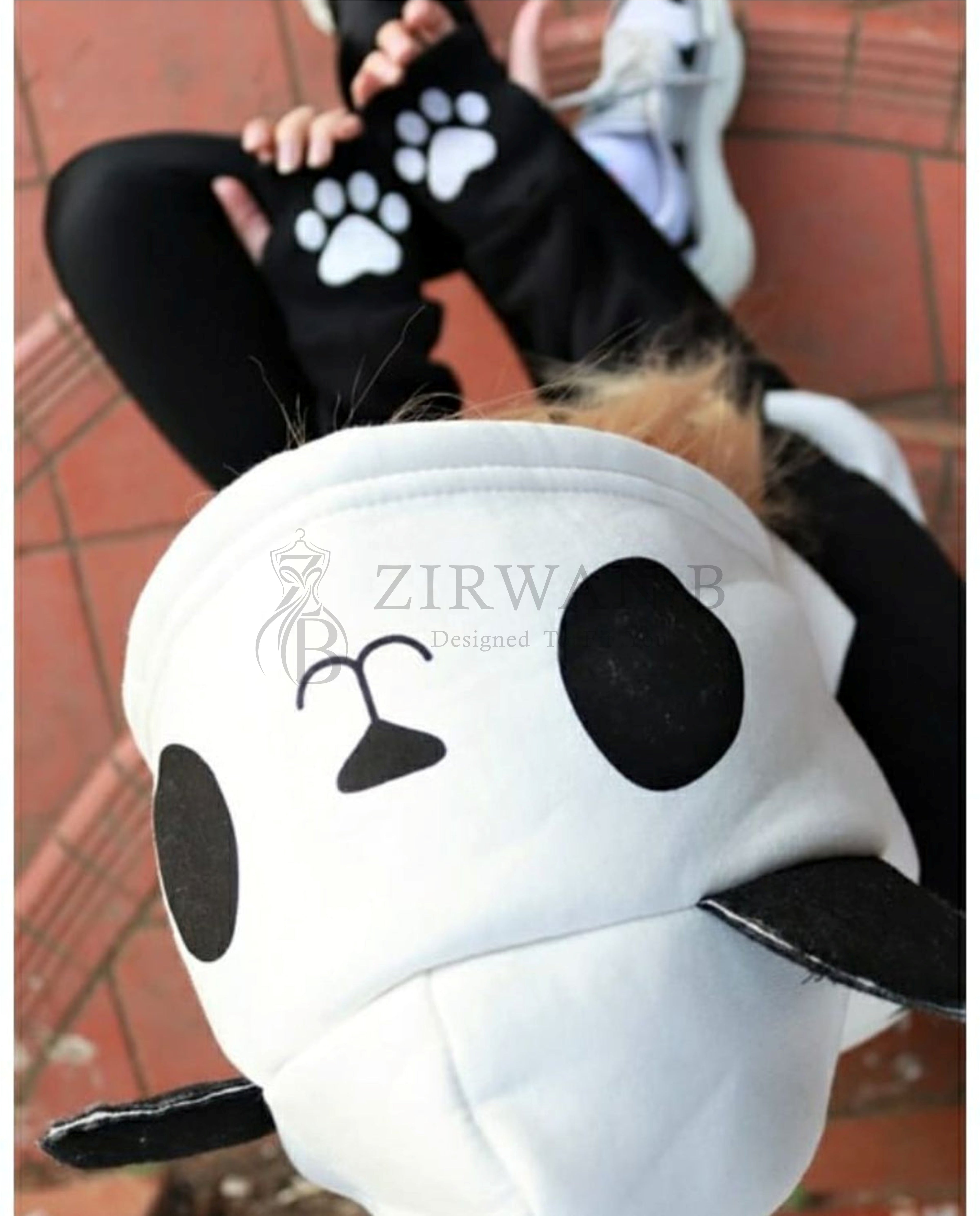Cozy Panda Fleece Hoodie
