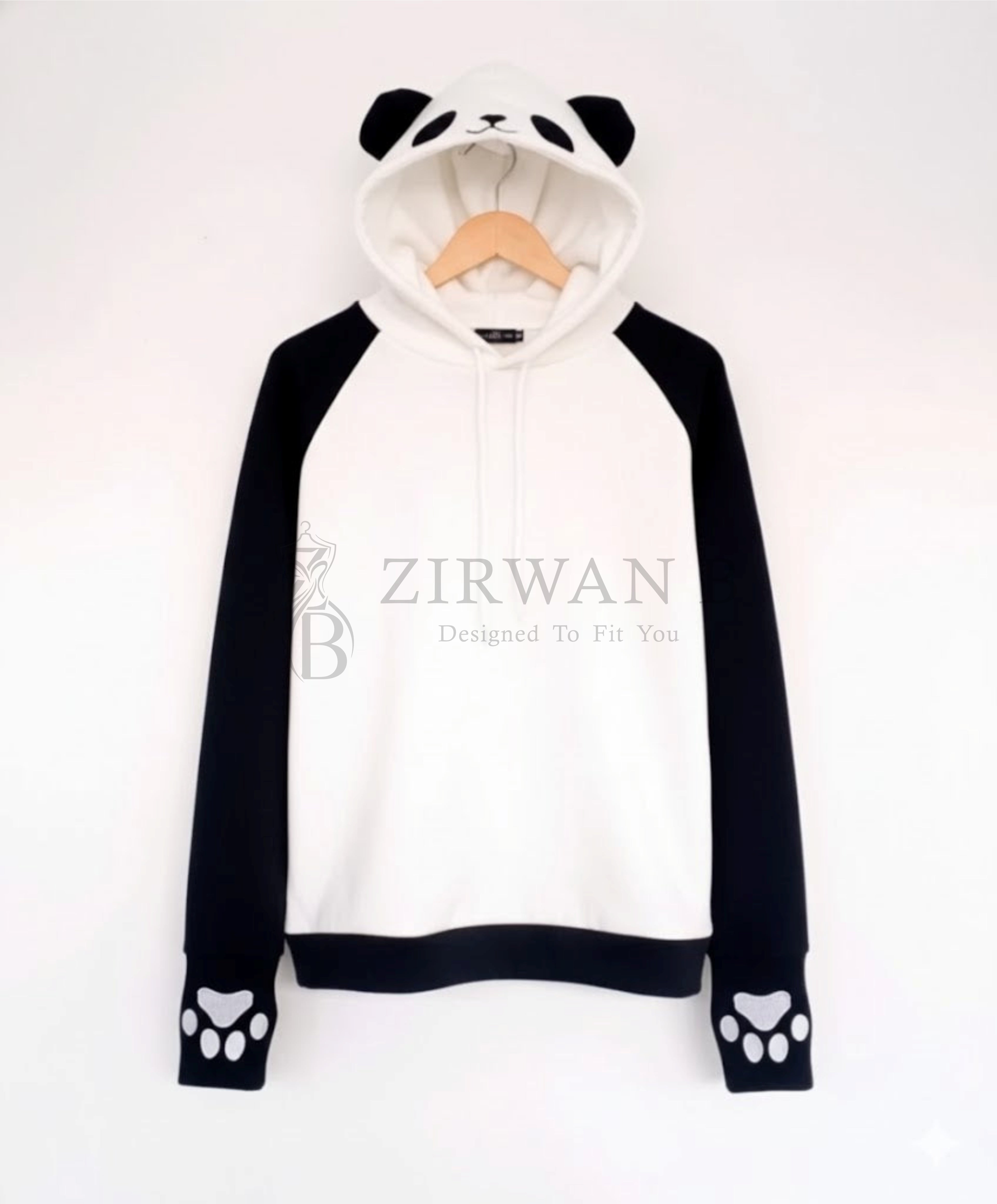 Cozy Panda Fleece Hoodie