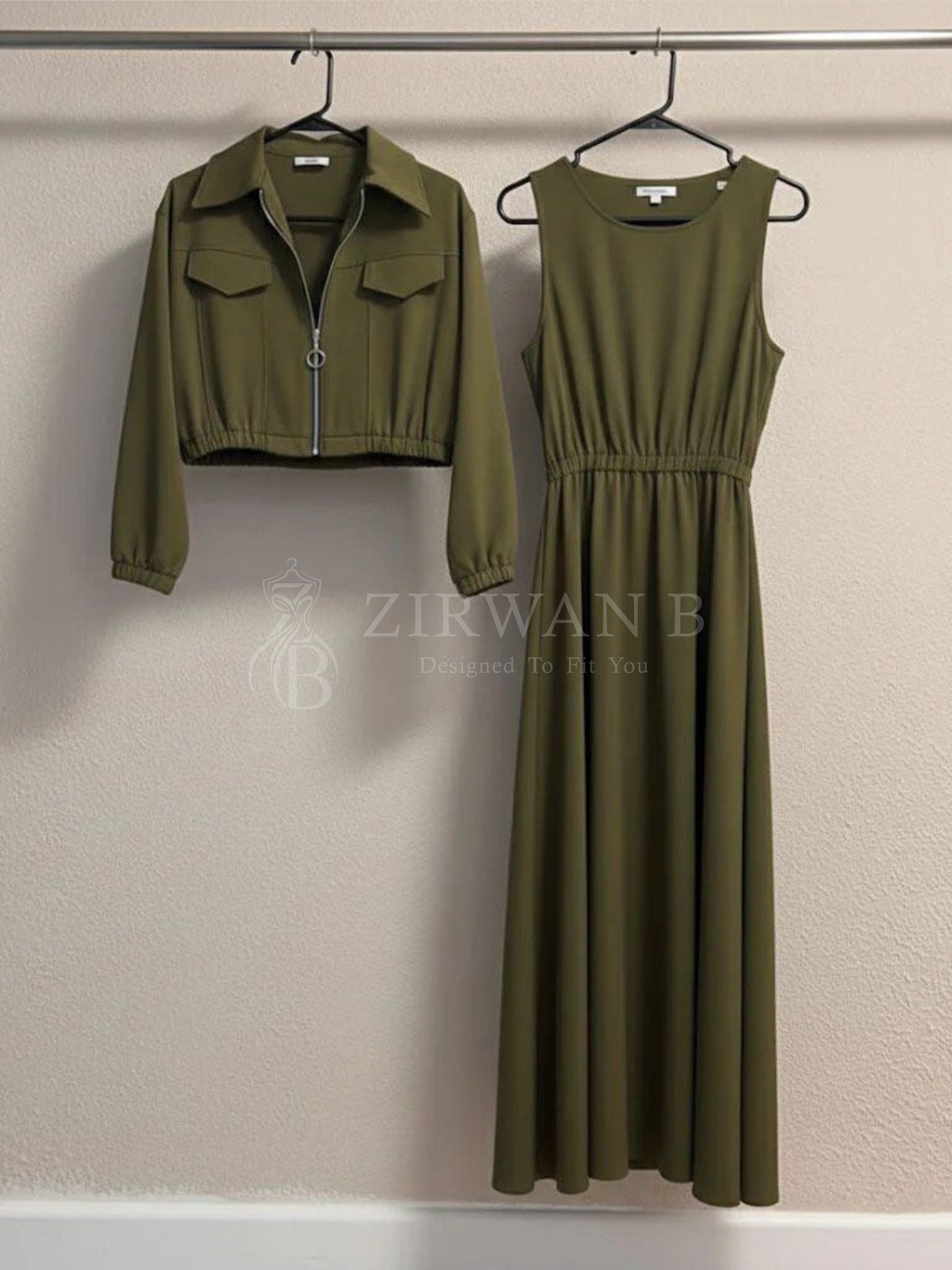 Winter Fleece Zipper Coati Maxi