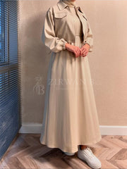 Winter Fleece Zipper Coati Maxi